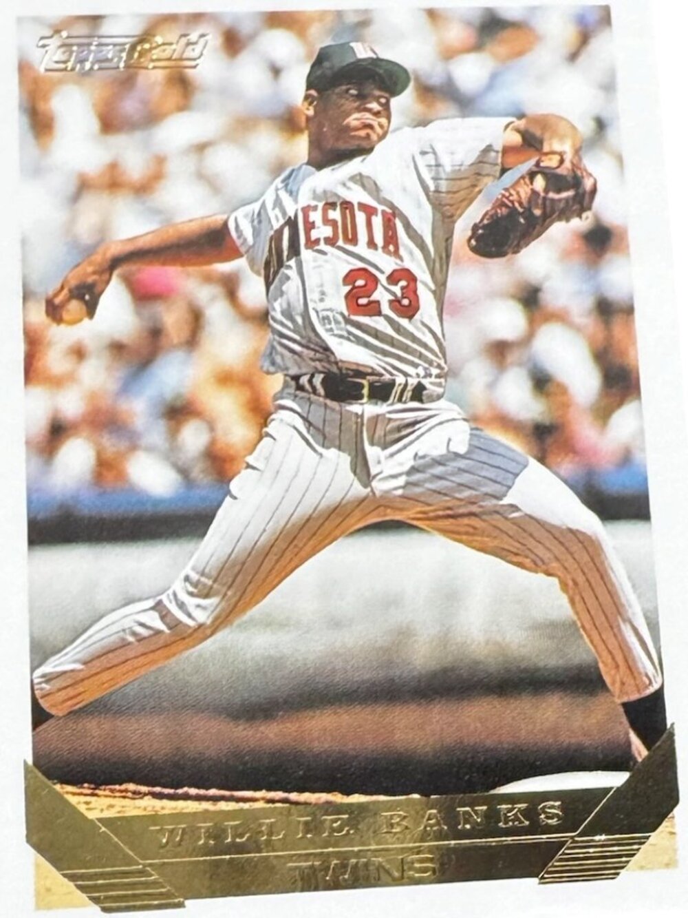Topps Gold MLB Baseball Trading Cards John Franco Willie Banks